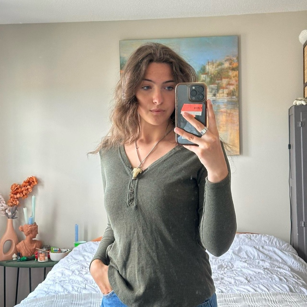 Dark green, Eddie Bauer long sleeve